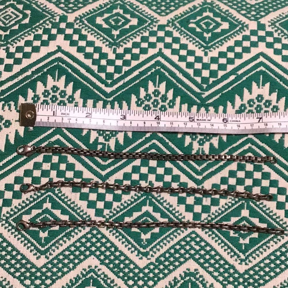 Tiffany Sterling Silver Link Bracelets